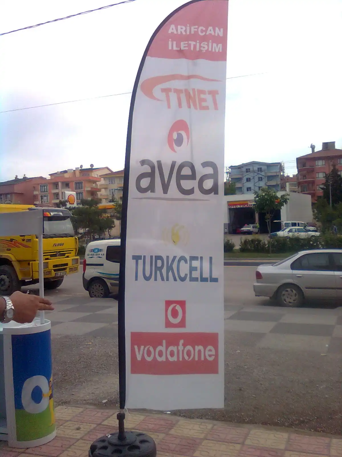 Cep Telefoncu Yelken Bayrağı-46