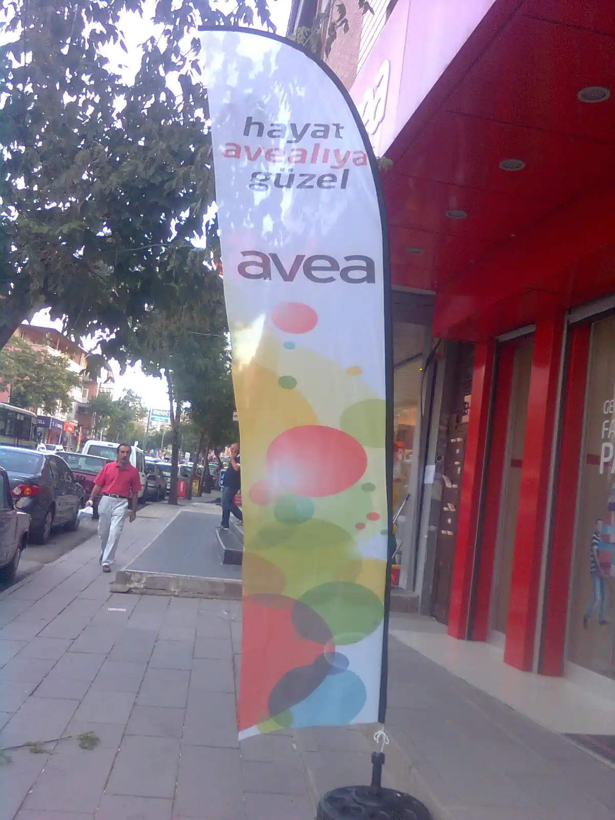 Cep Telefoncu Yelken Bayrağı-47