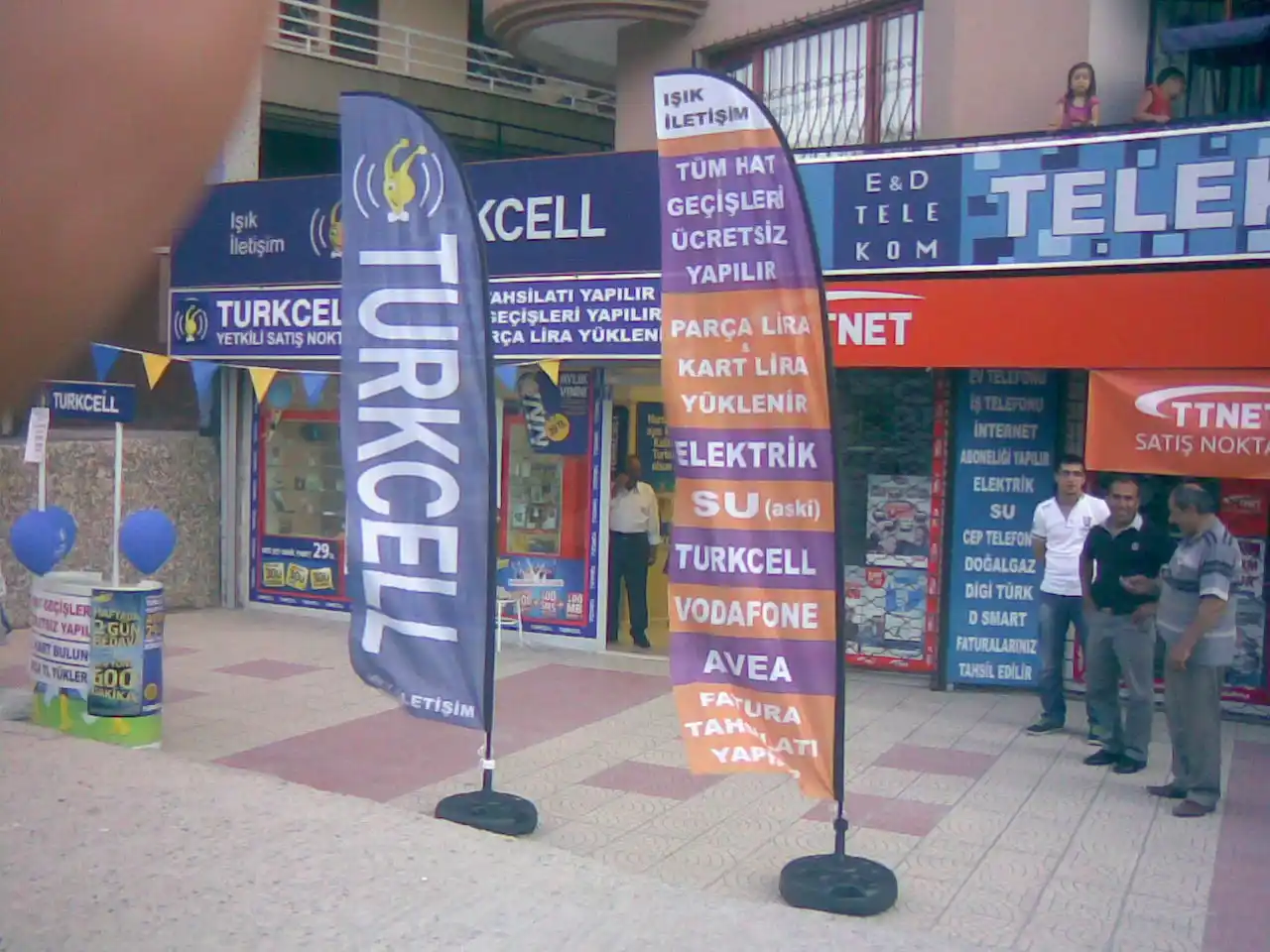 Cep Telefoncu Yelken Bayrağı-54