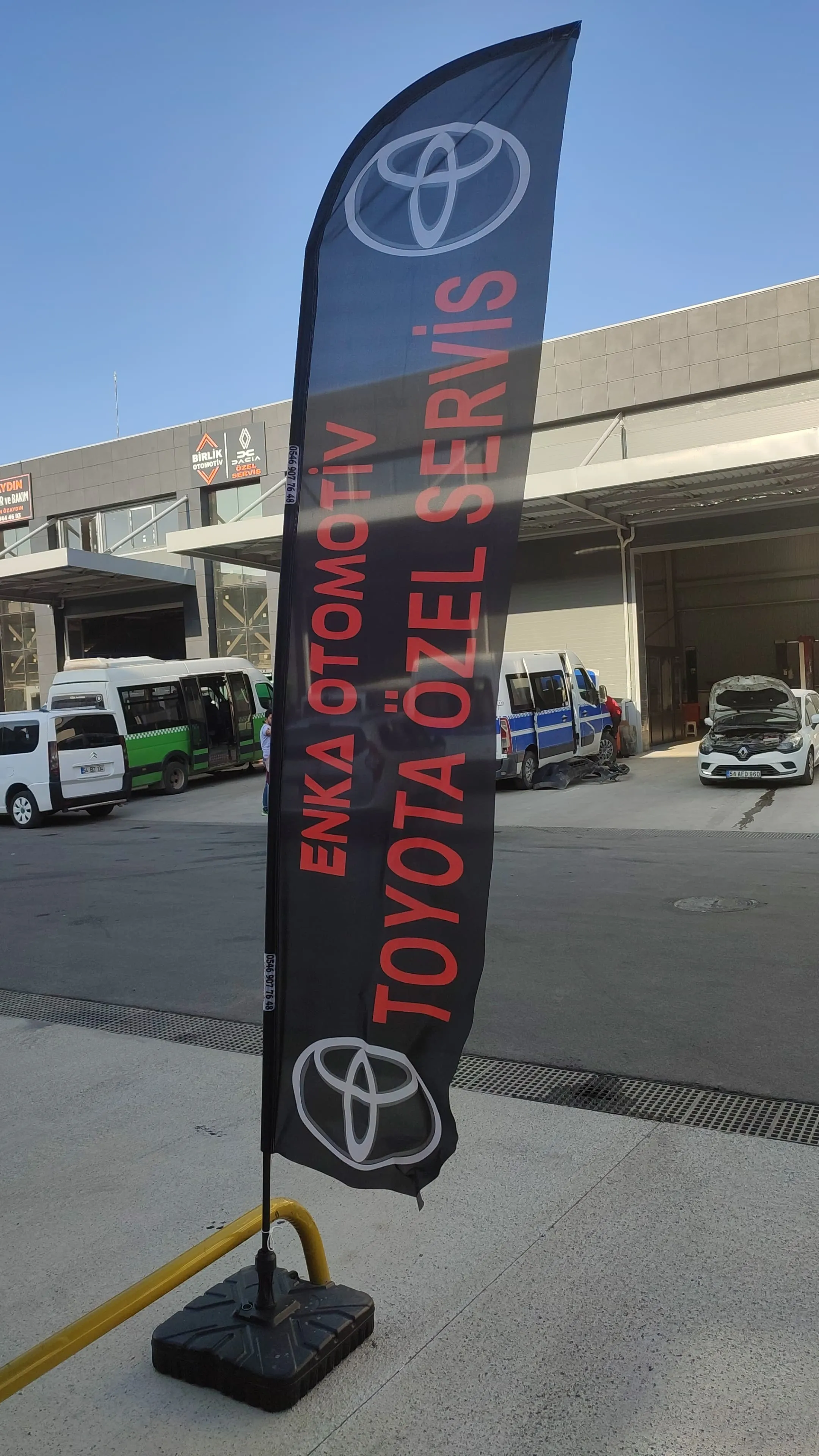 Oto Tamirci Yelken Bayrağı-21