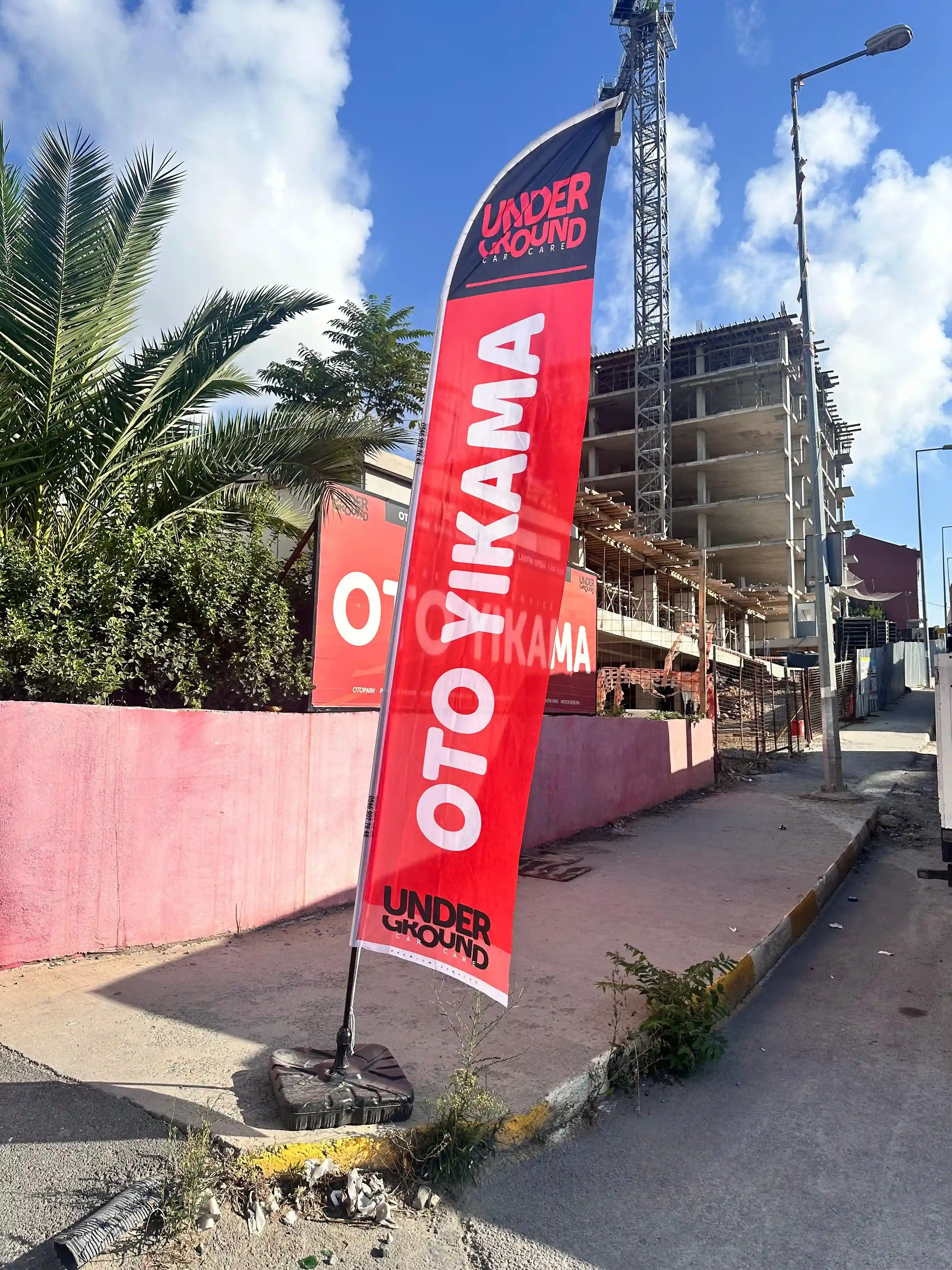 Oto Yıkama Yelken Bayrağı-31