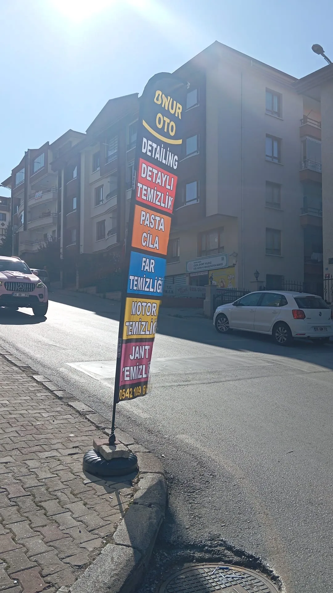 Oto Yıkama Yelken Bayrağı-32