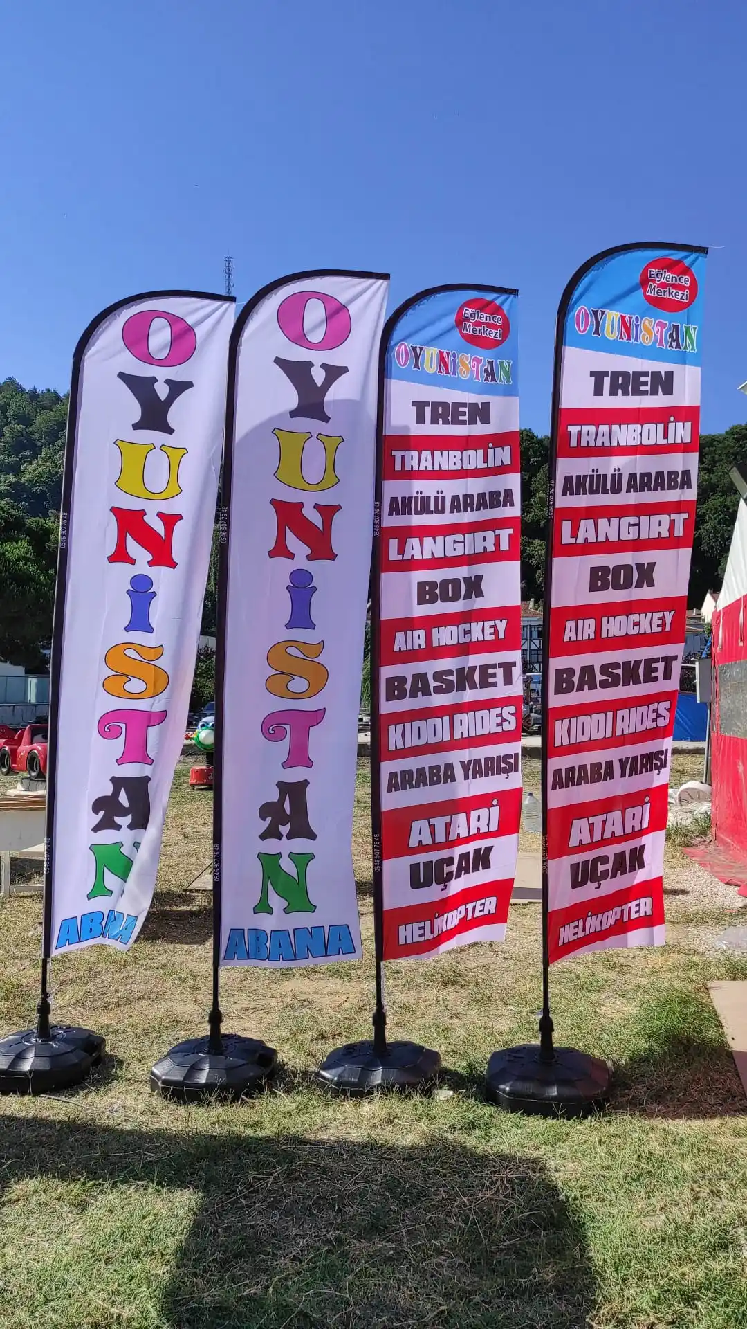 Oyun Eğlence Yelken Bayrağı-4